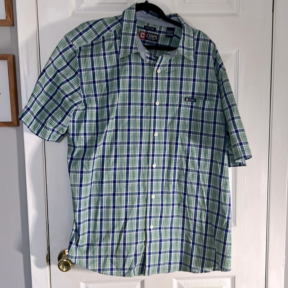 Chaps collared dress shirt XXL
